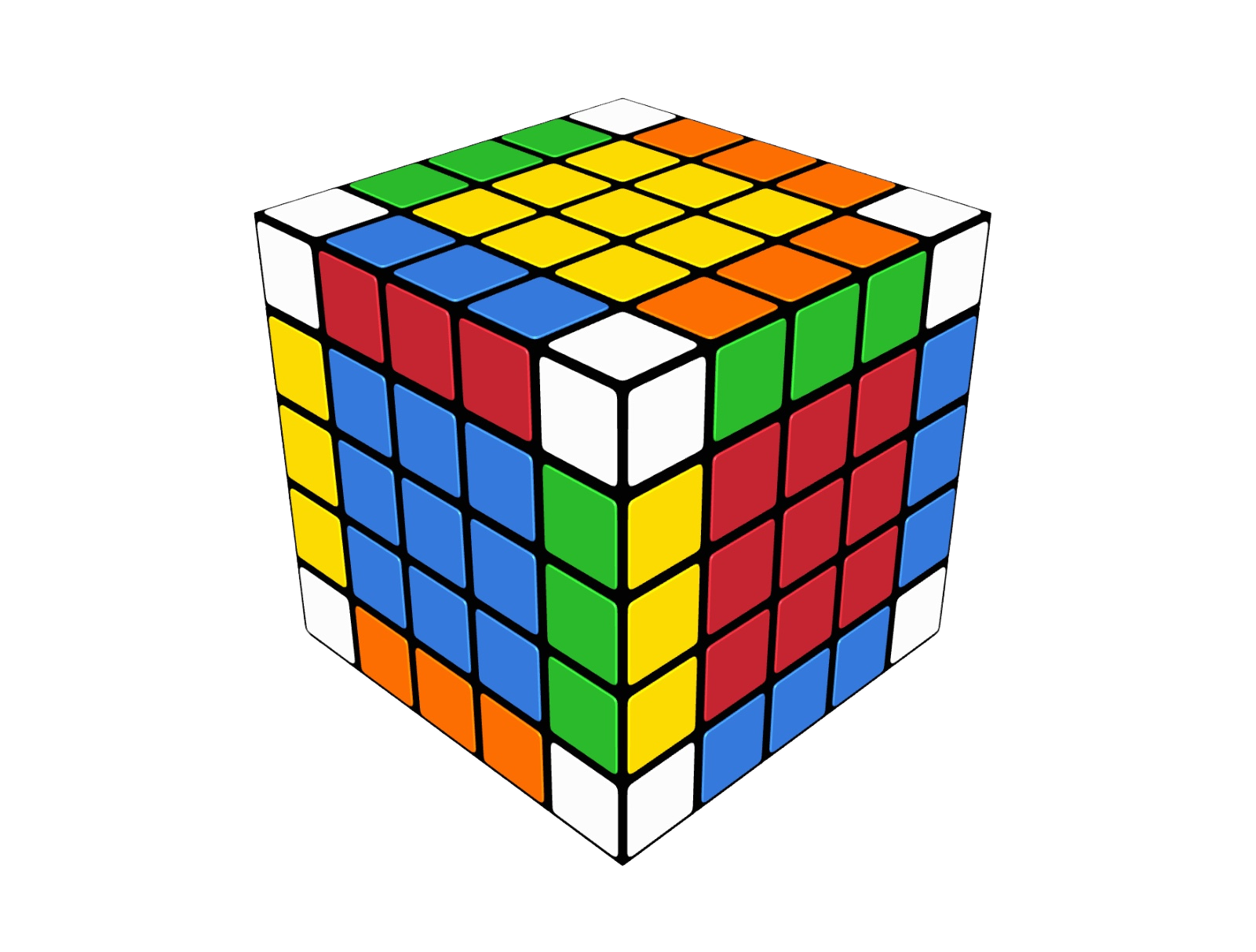 5X5X5 Cube Algorithm – Cubeit
